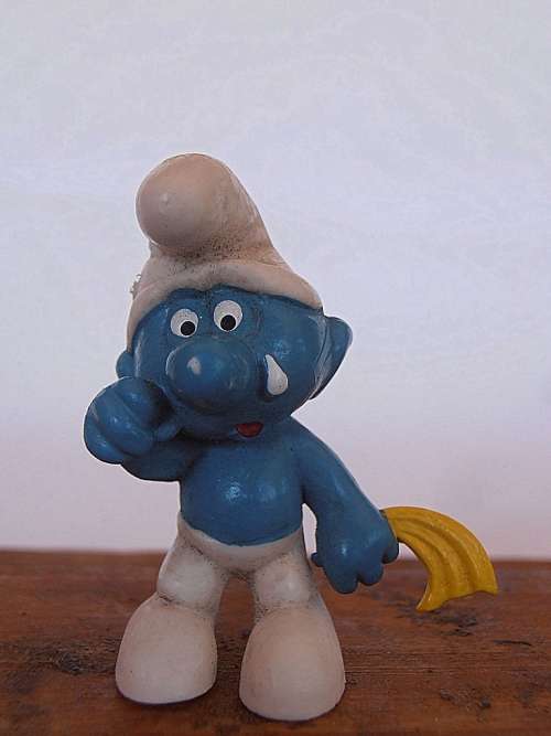 20018 Crying Smurf, Vintage Smurfs figure, Shipping will only be charged once!