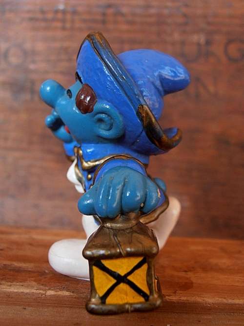20501 Paul Revere Historical Smurf, Vintage Smurfs figure, Shipping will only be charged once!