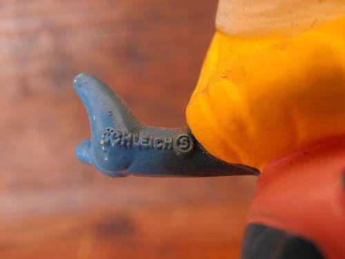 RARE 20183 Aerobic Smurfette on pedestal, Vintage Smurfs figure, Shipping will only be charged once!