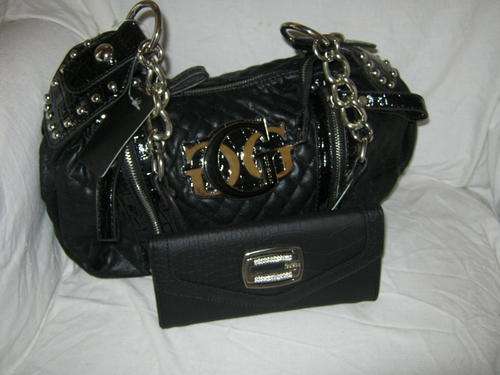 Guess Handbag and Wallet combo deal - Black