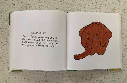 Max Normal Likes Animals (written and drawn by Max Normal AKA Ninja Die Antwoord AKA Waddy Jones)