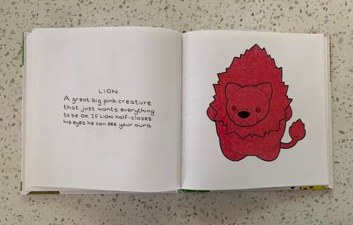 Max Normal Likes Animals (written and drawn by Max Normal AKA Ninja Die Antwoord AKA Waddy Jones)
