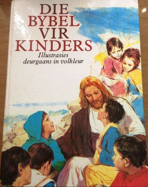 Die Bybel Vir Kinders Hardeband Boek met Volkleur Ilustrasies