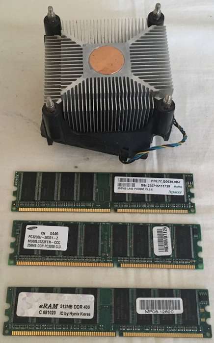 HP Intel Socket 775 Motherboard Plus 2,93GHZ Pentium 4 Processor & 1GB Ram Modules Bargain!
