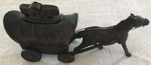 Horse Drawn Carriage Cigarette Lighter Ornament