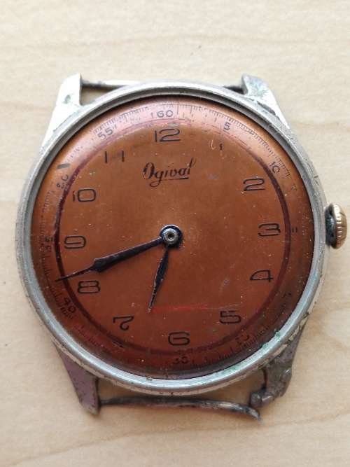 VINTAGE OGIVAL MENS WATCH- WORKING CONDITION