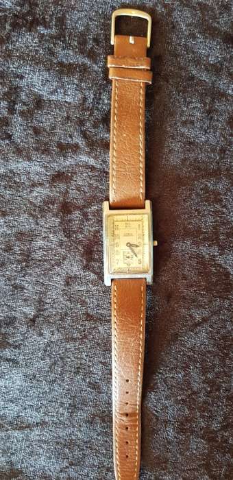 VINTAGE MEN'S CYMA WATERSPORT TANK WATCH FOR REPAIR/SERVICE
