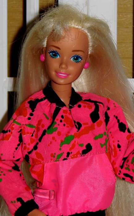 Barbie doll made by Mattel