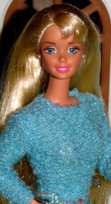 Barbie doll made by Mattel