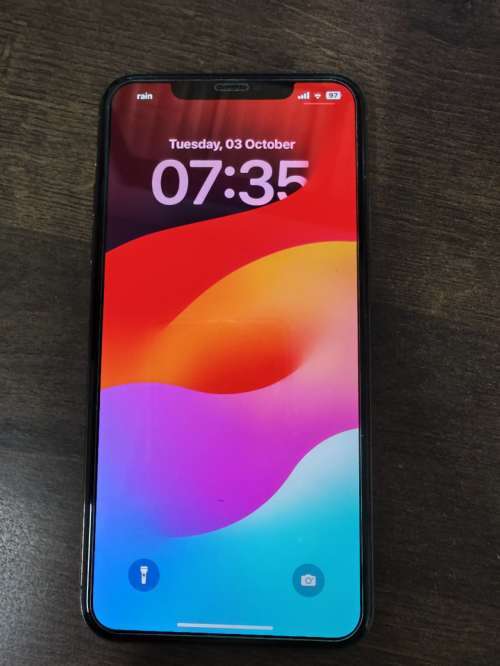 iPhone 11 Pro Max Dual Sim 256GB Black