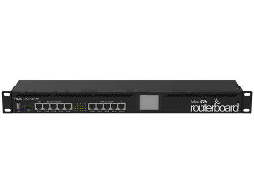 MikroTik 10 Port Ethernet 1SFP Rack-Mount Router RB2011UiAS-RM