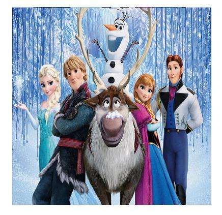 Frozen Edible Cake & Cupcake Toppers Pack