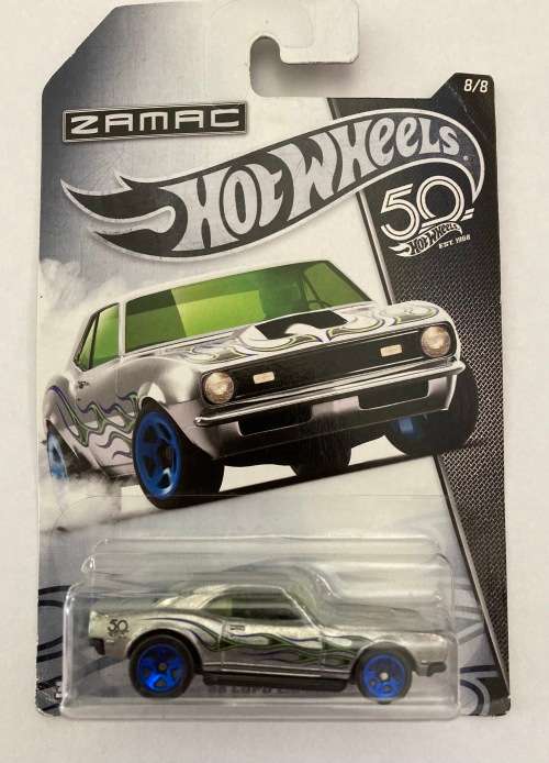 Hot Wheels , 68 COPO Camaro , Zamac , 50th Anniversary