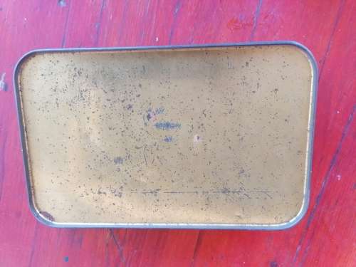 WW2 UDF Smuts tin and paperwork