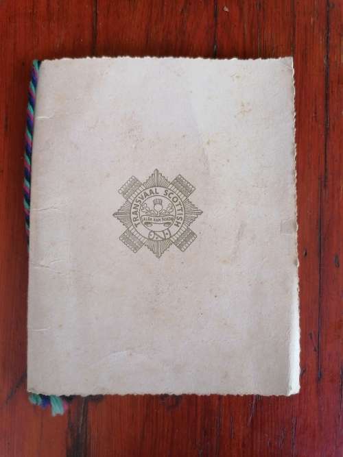 WW2 UDF Smuts tin and paperwork