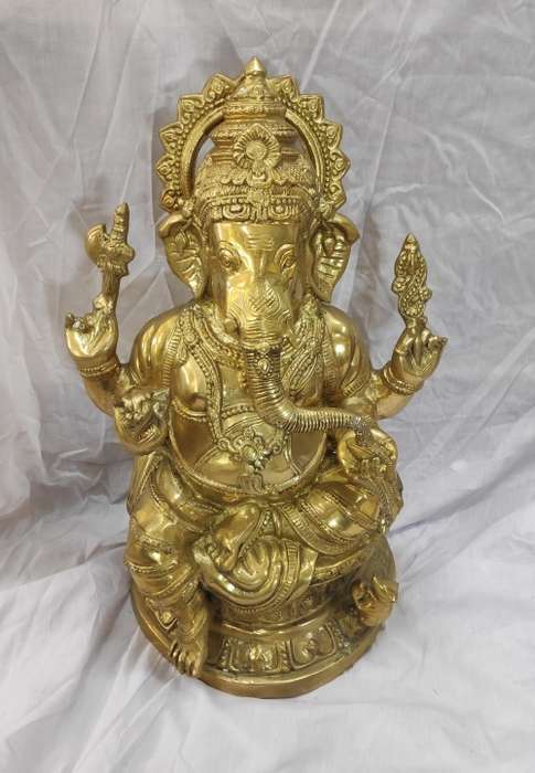 Solid Brass Ganesha 66cm Height