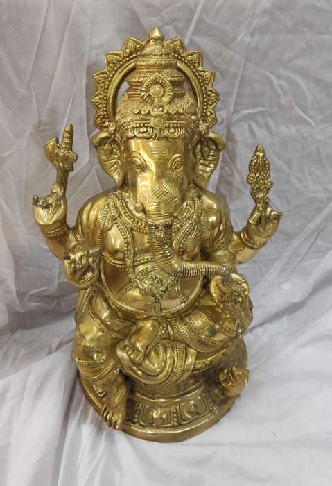 Solid Brass Ganesha 66cm Height