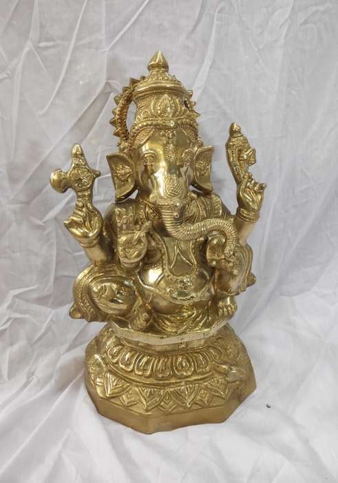 Solid Brass Ganesha 45cm Height