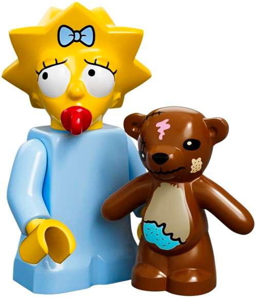 ~ New Lego Simpsons Series 1 Minifigures Maggie Simpson ~ Discontinued (71005)