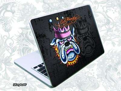 ED Hardy Design Laptop skin/mouse pad + FREE MOUSE