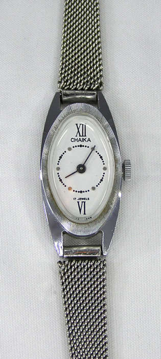 Rare - 1970`s Russian Chaika 17 Jewels Ladies`s Mechanical Watch