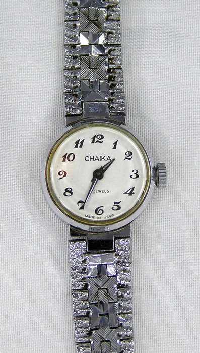 Rare - 1980`s Russian Chaika 17 Jewels Ladies`s Mechanical Watch