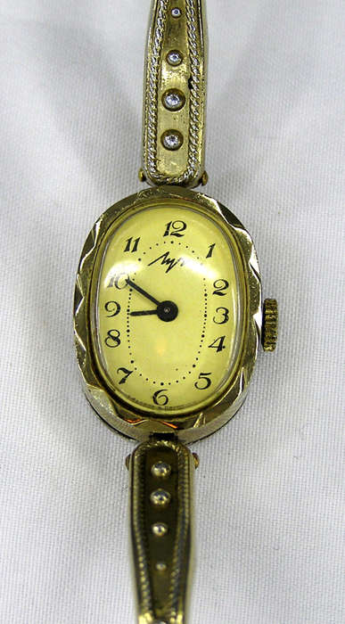 Rare - 1970`s Silver Tone Russian Luch Ladies`s Mechanical Watch