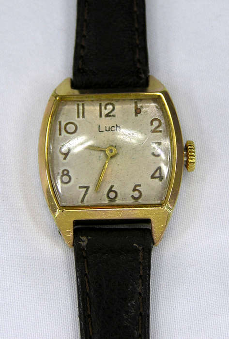 Rare - 1970`s Gold Tone Russian Luch Ladies`s Mechanical Watch