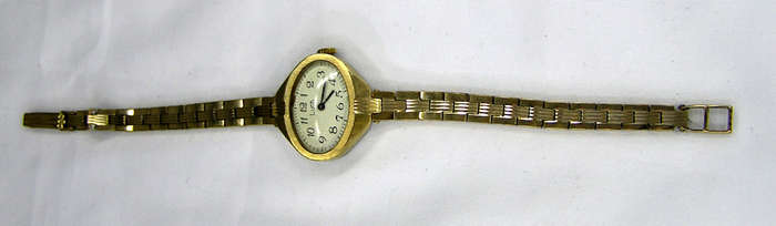 Rare - 1970`s Gold Tone Russian Luch Ladies`s Mechanical Watch
