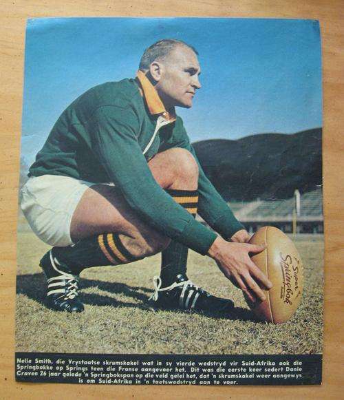 NELIE SMITH - former Springbok rugby player