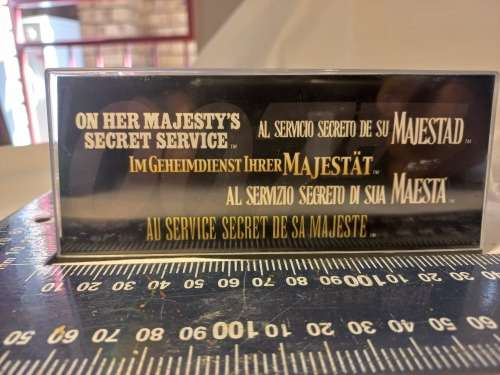 007 James Bond Mercedes 600 - On her Majesty`s secret service