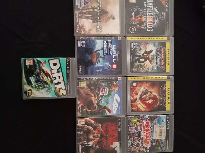 Playstation 3 console   with games