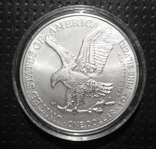 2022 USA Silver Eagle type 2, 1oz pure silver