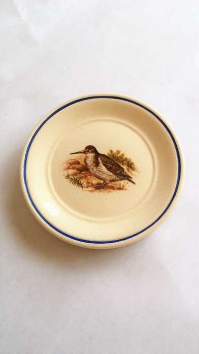 Porcelain Bird Mini Wallplate, Clayfare Pottery