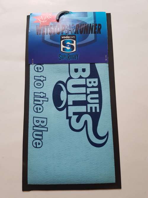 Blue Bulls Wetstop Bar Runner
