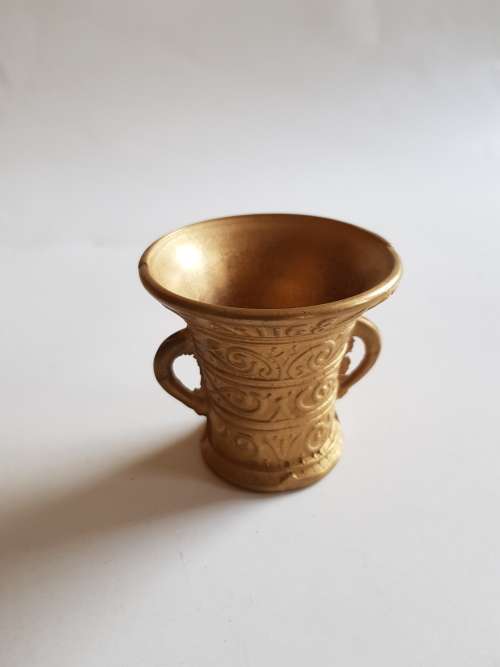 Solid Brass Bronz Mortar, AK Termorsin ATA 1168
