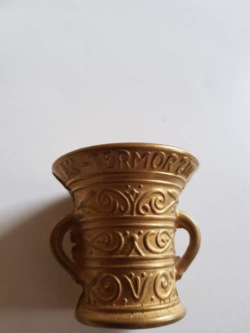 Solid Brass Bronz Mortar, AK Termorsin ATA 1168