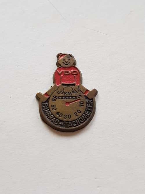 Vintage VDO Fahrrad Tachometer Lapel Pin