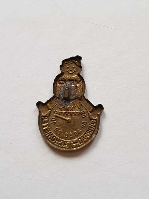 Vintage VDO Fahrrad Tachometer Lapel Pin
