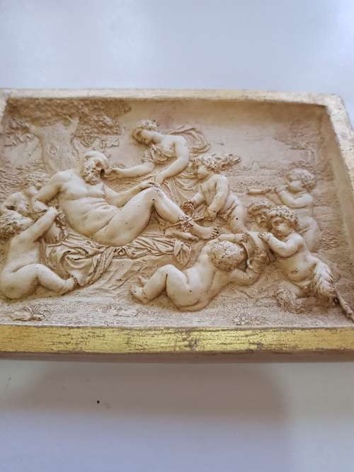Ceramic Wallplate, Made in Italy, 3D