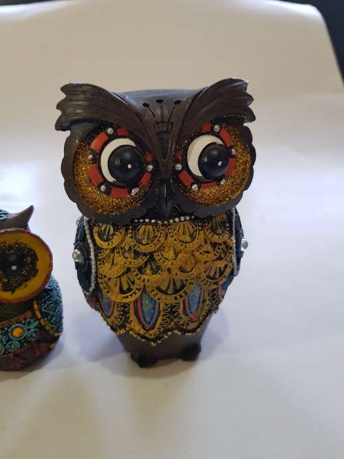 Pair of Decorative Owls