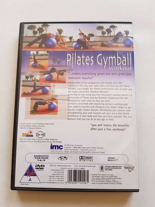 Pilates Gymball Workout, DVD