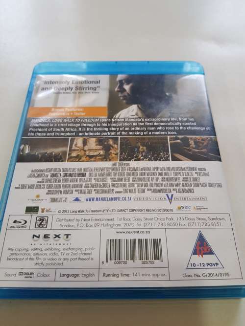 Blu-ray Disc, Mandela Long Walk To Freedom