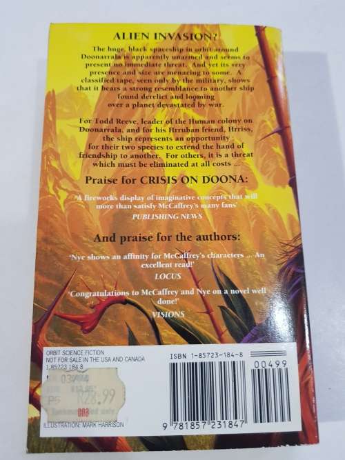 Anne McCaffrey and Jody Lynn Nye, Treaty Planet