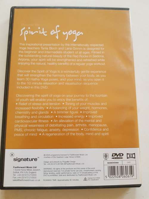 Discover The Spirit of Yoga, Signature DVD