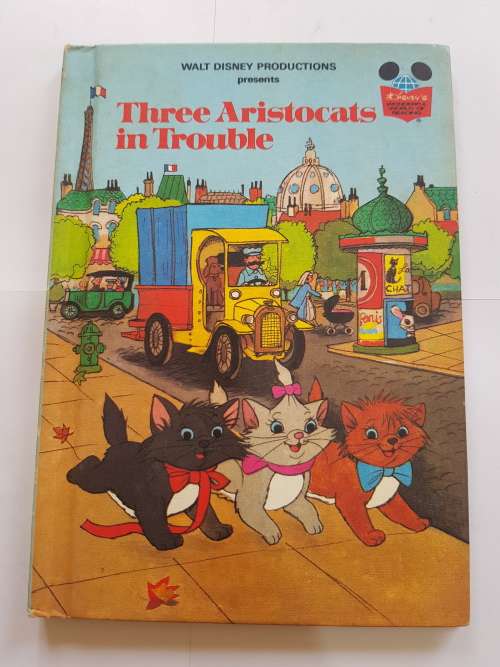 Walt Disney, Three Aristocrats in Trouble, 1981 Hardcover
