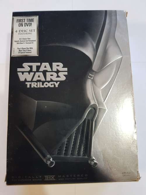 Star Wars Trilogy, 4 disc DVD Boxset