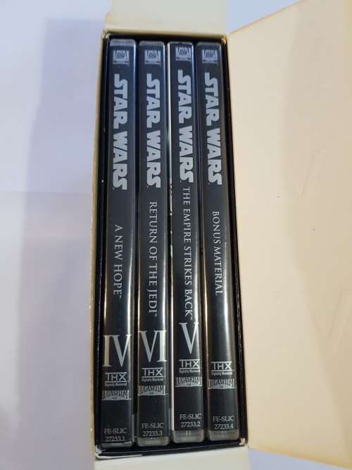 Star Wars Trilogy, 4 disc DVD Boxset