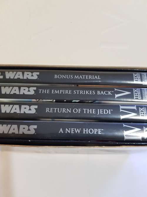 Star Wars Trilogy, 4 disc DVD Boxset