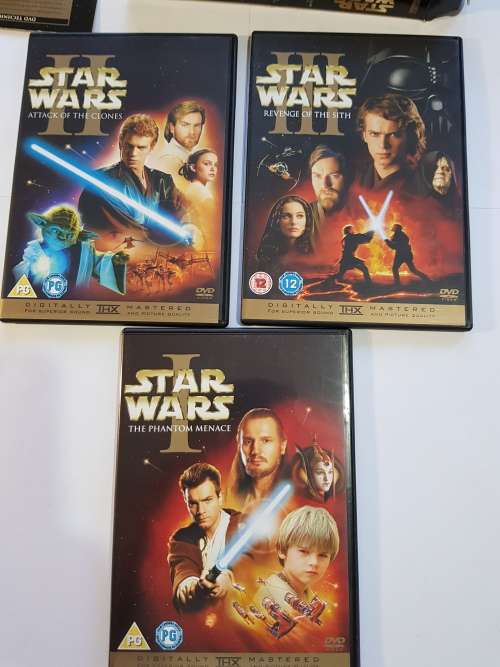 Star Wars Prequel Trilogy, 3 x DVD Boxset